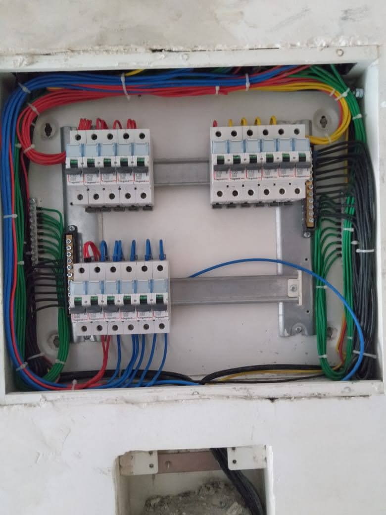 Panel board wiring