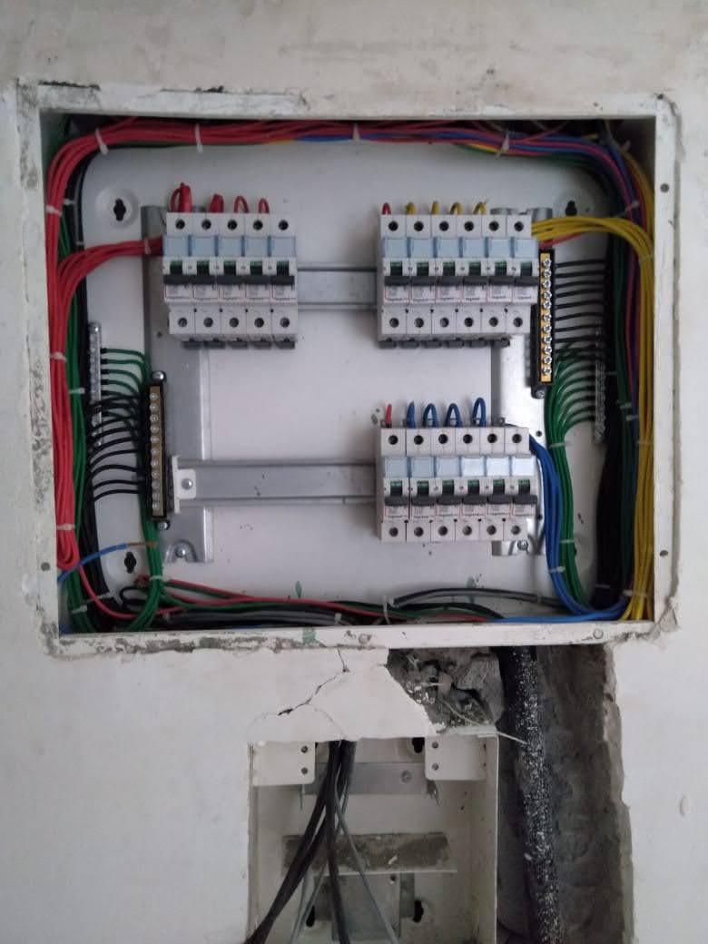 Panel board wiring